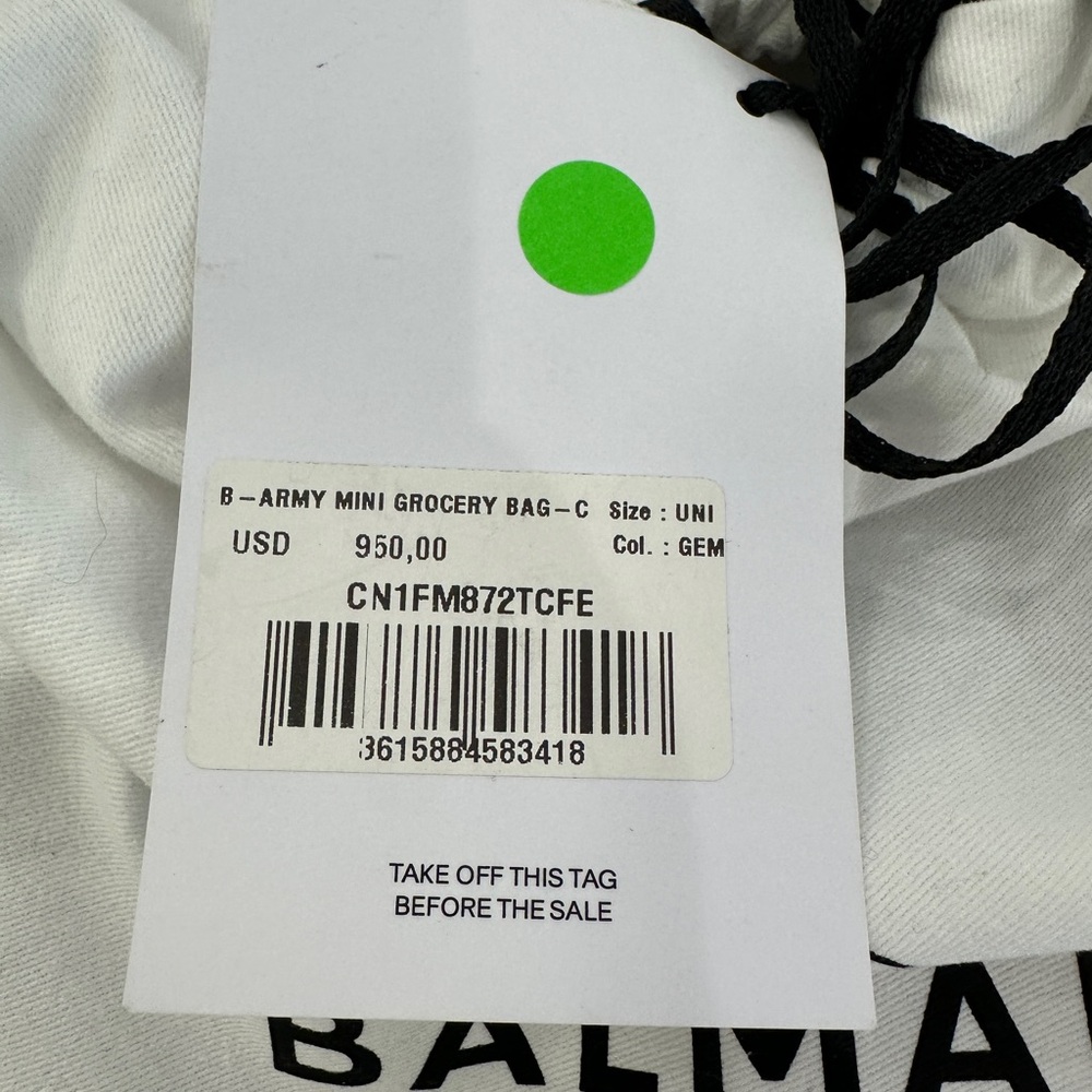 Balmain B-Army Grocery Shopper Bag - Picture 7 of 10